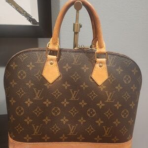 Louis Vuitton Brown Monogram Satchel